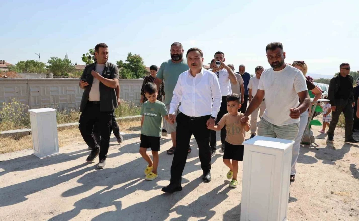 Vali Çiçek; Elmalı mahallesi sakinleriyle buluştu 