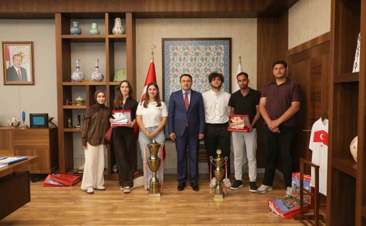 Vali Işın, DUSCART Takımı’nı ağırladı 