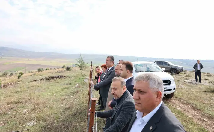 Vezirköprü Besi OTB Projesi’nde saha incelemesi
