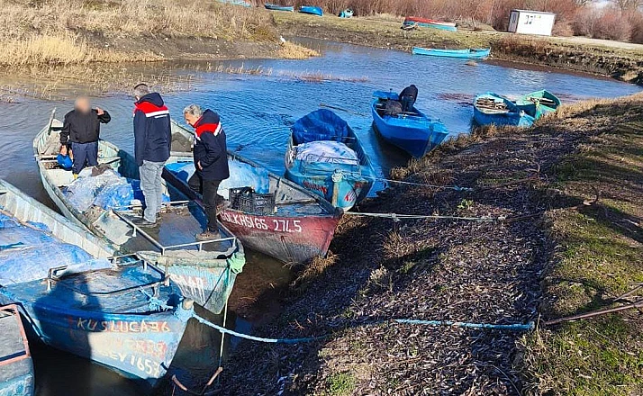 Yasa dışı avcılığa geçit yok: Göl ve çevresi didik didik arandı