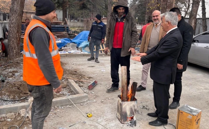 Yeni ilçe sağlık binasında sona doğru