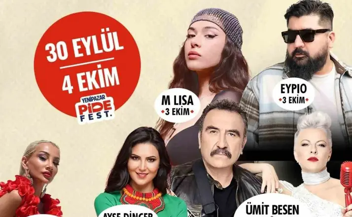 Yenipazar’da pide ve müzik şöleni bugün başlıyor
