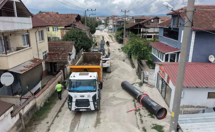 Yer altına 41 kilometrelik hat döşendi
