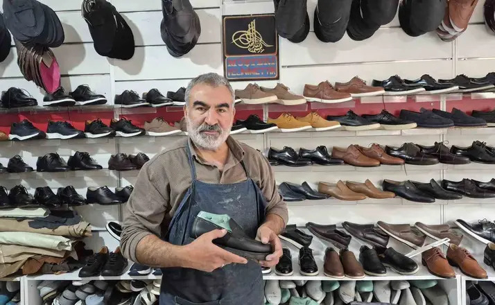 Yozgatlı kunduracı Ali Şahin: "Amacımız sanatımızı yaşatmak"
