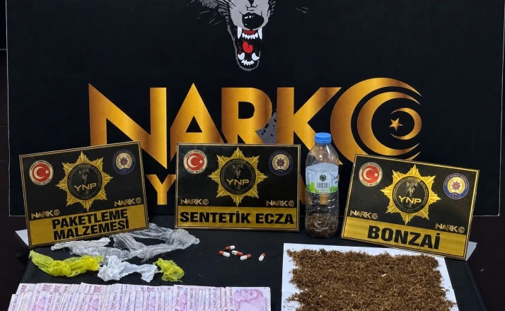 Yozgat’ta uyuşturucu operasyonu: 5 gözaltı 