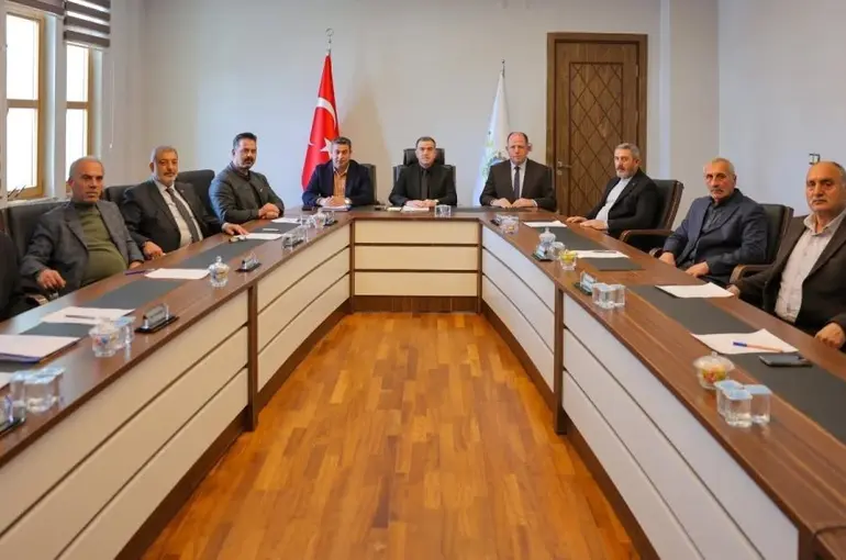 2026 yılı yatırımları toplantıda değerlendirildi
