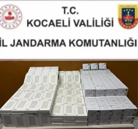 4,4 milyon TL’lik kaçak elektronik operasyonu
