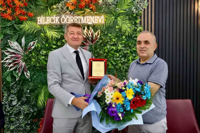 5 yıllık şube müdürüne veda
