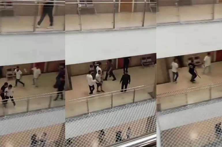 Adana Adliyesi’nde iki grup arasında kavga
