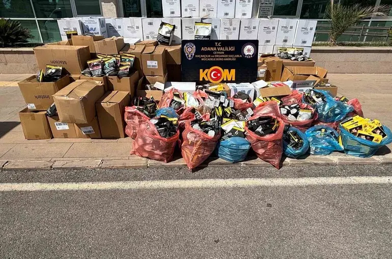 Adana’da kaçakçılık operasyonu: 20 gözaltı
