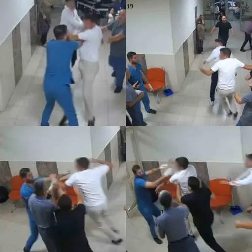 Adana’da sağlıkçılara saldırıp yumruk atan şüpheli tutuklandı
