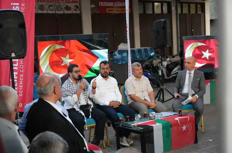 Adıyaman Üniversitesinden "Gazze’ye yankı ol" temalı bilim kafe etkinliği
