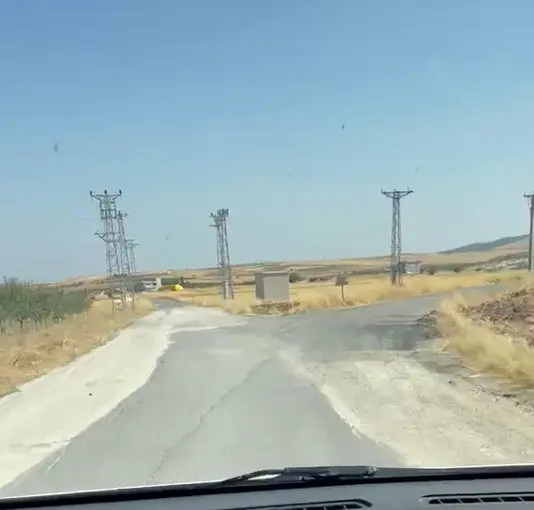Adıyaman’da köy yolu tepkisi

