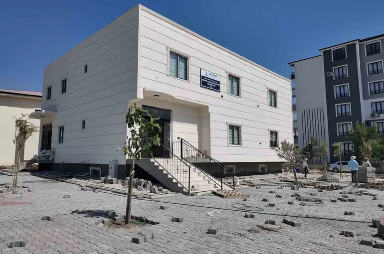 Adıyaman’da taziye evi açılışa hazırlanıyor
