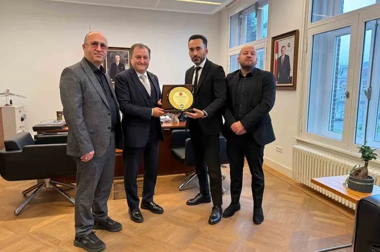 AKİB yönetiminden Amsterdam Başkonsolosu’na ziyaret
