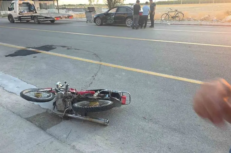 Aksaray’da otomobil ile motosiklet çarpıştı: 1 ağır yaralı

