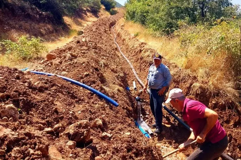 Amasya’da üç köyün su altyapısına destek

