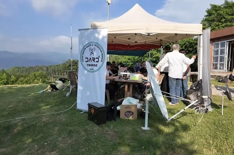 Amatör telsizciler Düzce’de buluştu

