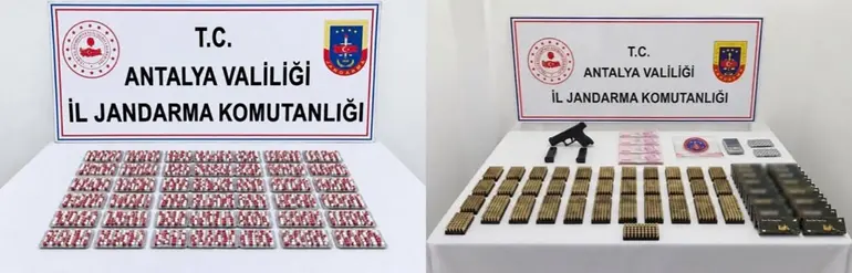 Antalya’da iki ilçede uyuşturucu operasyonu
