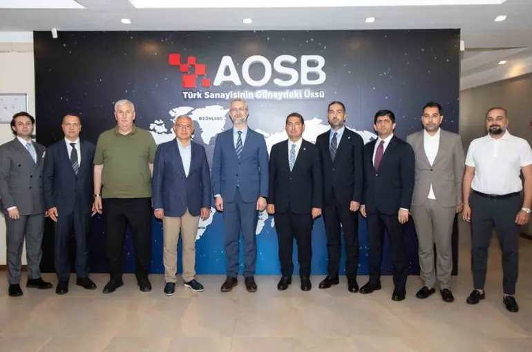 AOSB Yönetimi, Ukrayna heyetiyle işbirliği ve yatırımı görüştü
