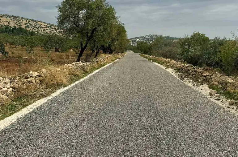 Araban’da bağlantı yolu asfaltı tamamlandı
