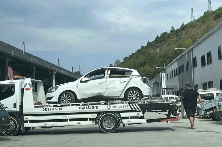 Araca giren arı, kazaya yol açtı: 2 yaralı
