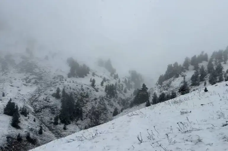 Artvin’de yaylalar kar altında
