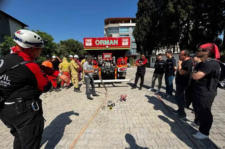 ASAK gönüllülerine orman yangınlarıyla mücadele eğitimi
