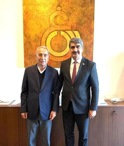 Aşkale Belediye Başkanı Polat’tan Polat Holding Yönetim Kurulu Başkanı Adnan Polat’a nezaket ziyareti
