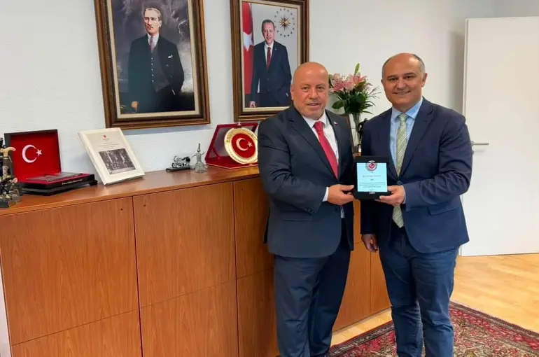 ATGB’den Essen Başkonsolosu Aydın’a veda ziyareti
