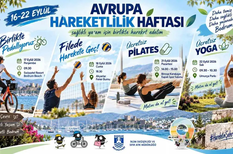 Avrupa Hareketlilik Haftası Bodrum’da etkinliklerle kutlanıyor
