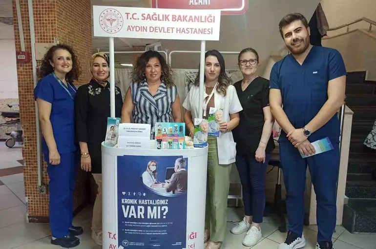 Aydın Devlet Hastanesi’nde prostat kanserine dikkat çekildi
