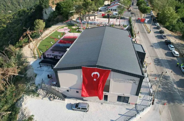 Babadağ Sosyal Tesisleri büyük katılımla açıldı
