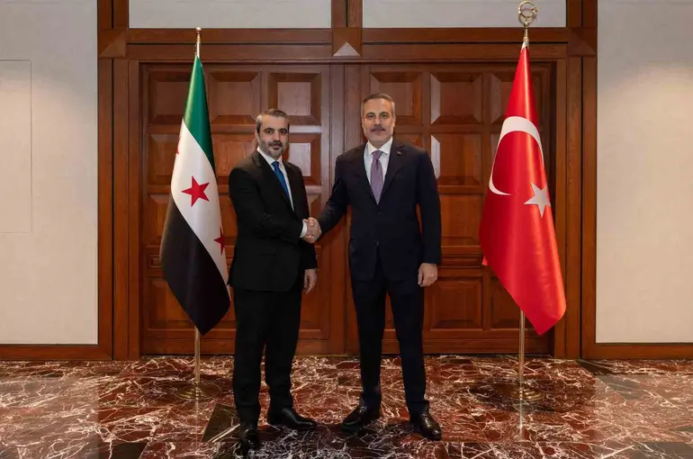 Bakan Fidan, Suriyeli mevkidaşı Şeybani ile görüştü
