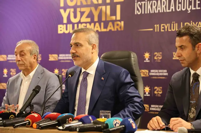 Bakan Fidan: Terör meselesi inşallah ortadan kalkar