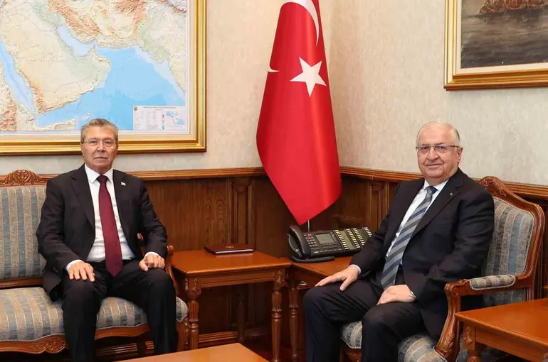 Bakan Güler, KKTC Başbakanı Üstel ile görüştü
