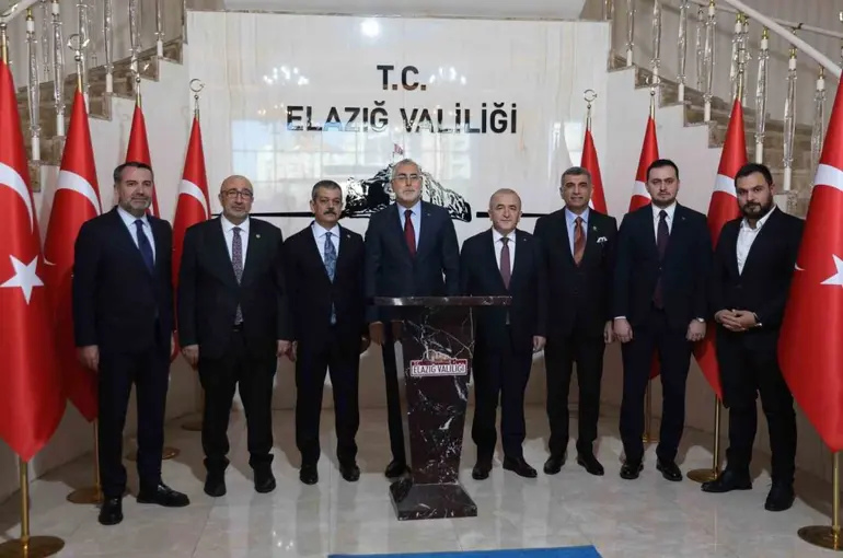 Bakan Vedat Işıkhan, Elazığ’da
