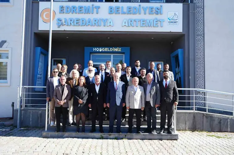 Balıkesir Edremit heyetinden, Van Edremit’e kardeşlik ziyareti
