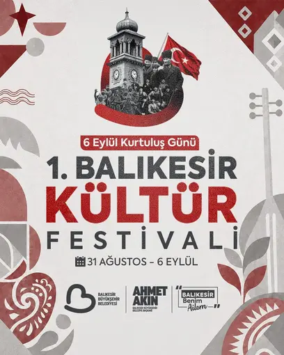 Balıkesir’in Kurtuluş coşkusu kültür festivali ile taçlanıyor
