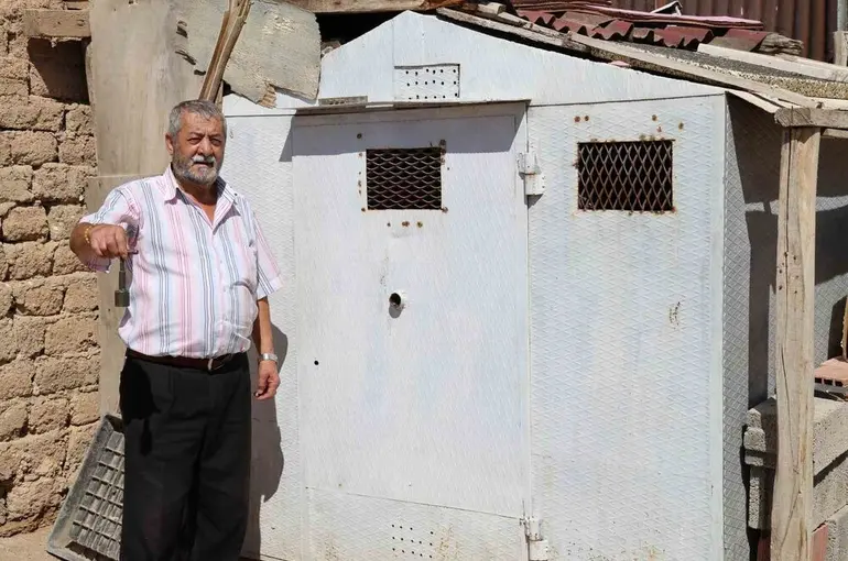 Banka kasası değil güvercin kümesi
