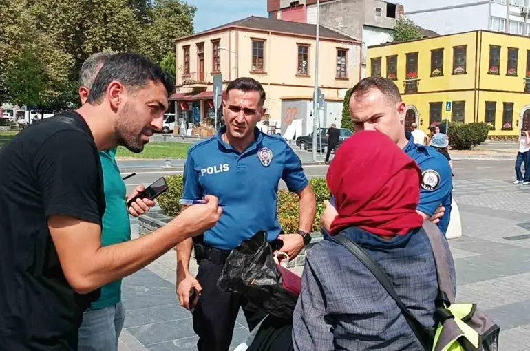 Bankta bırakılan çanta polisi alarma geçirdi
