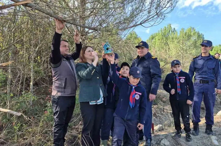 Bartın’da 3 bin 500 adet fidan dikildi
