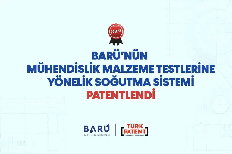 BARÜ, mühendislik malzeme testlerine yönelik soğutma sistemine patent aldı
