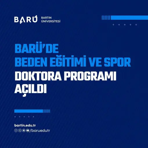 BARÜ’de Beden Eğitimi ve Spor doktora programı açıldı

