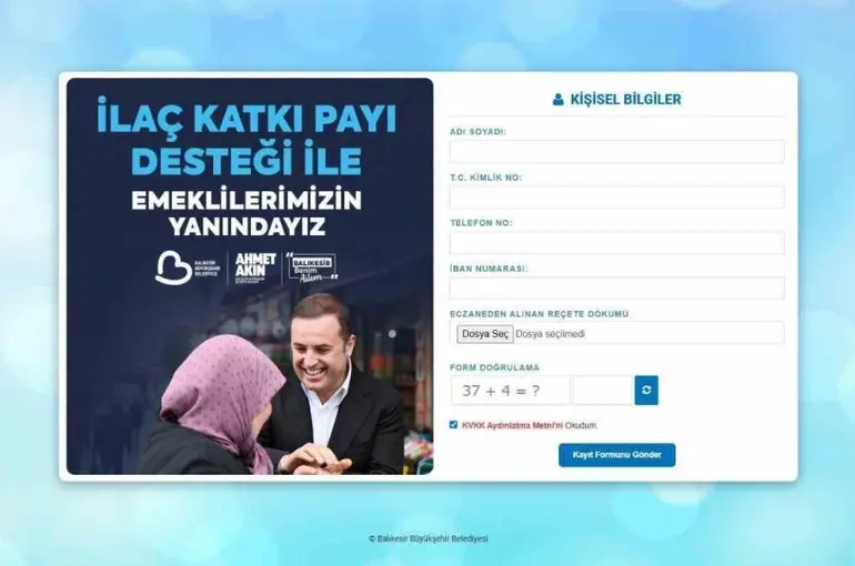 Başkan Ahmat Akın’dan ihtiyaç sahibi emeklilere müjde
