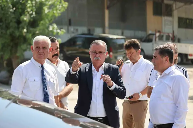 Başkan Balaban sanayi esnafının sorunları yerinde inceledi
