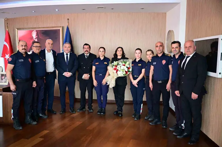 Başkan Çerçioğlu, ateş savaşçılarını unutmadı
