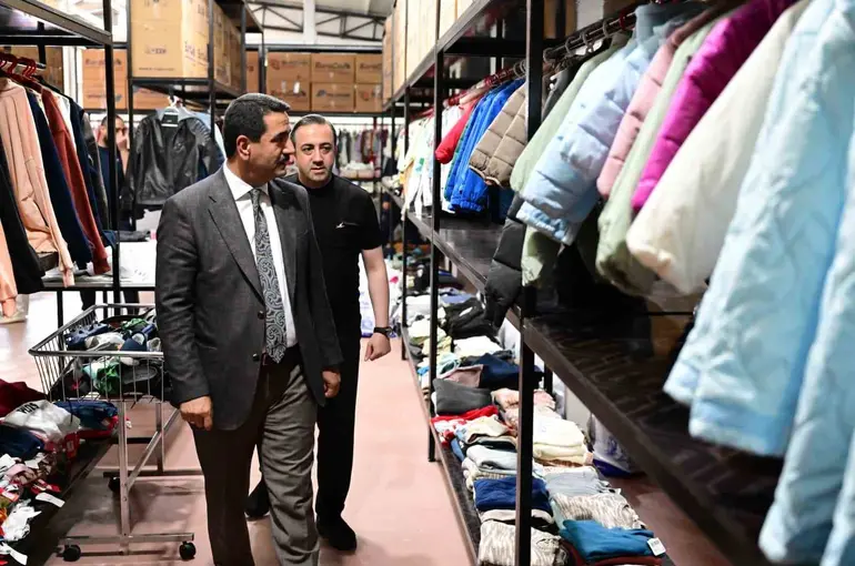 Başkan Taşkın, sosyal destek çalışmalarını yerinde inceledi
