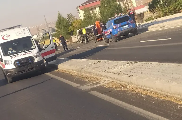 Batman’da otomobil takla attı: 4 yaralı

