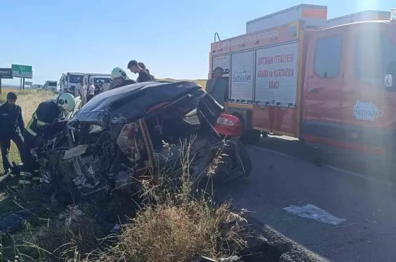 Batman’da trafik kazası: 2 yaralı
